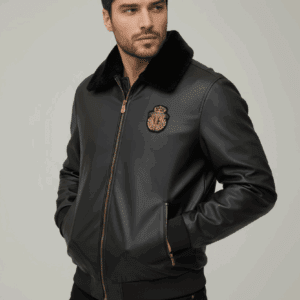 Premium grade imported leather jacket: