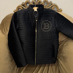 Balmn Velvet stone jacket