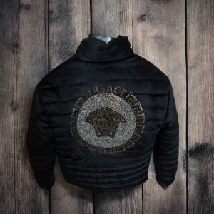 Medusa Velvet stone jacket.