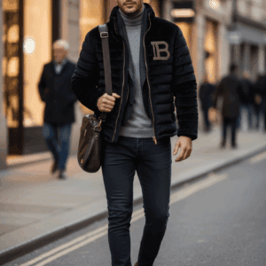 Balmn Velvet stone jacket.